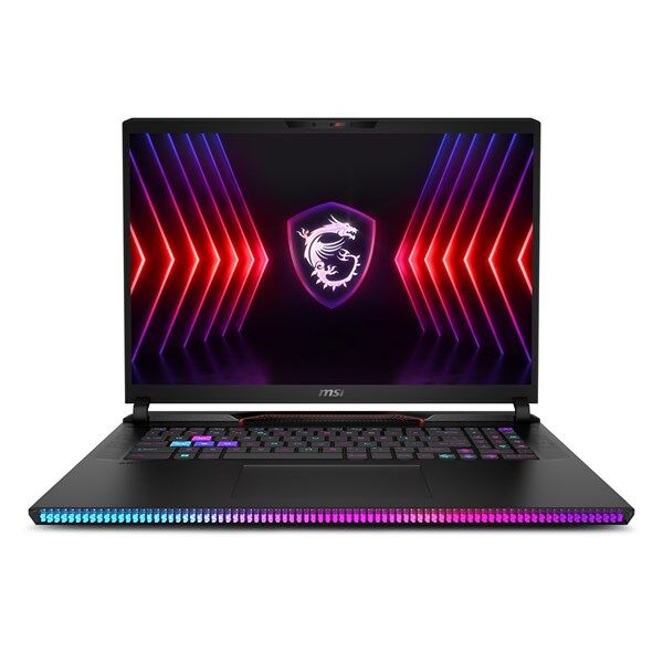 MSI 17'' RAIDER GE78 Hx 14VIG-657TR CORE i9 14900Hx-64GB DDR5 RAM-16GB RTX4090-4TB NVMEW11 PRO