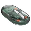 Everest SM-BT29 Glassy Yeşil Transparan 2in1 Bluetooth ve 2.4GHz Kablosuz Mouse