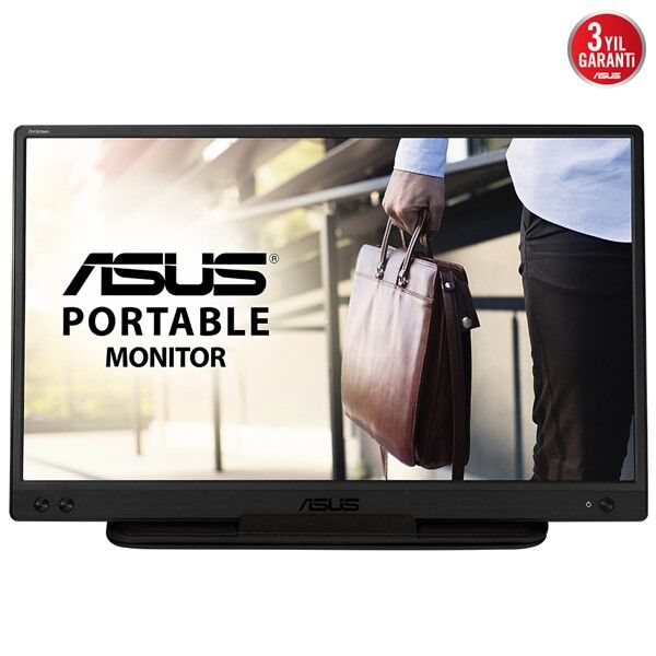 ASUS 15.6'' IPS ZENSCREEN MB166C 5MS 60Hz TYPE-C Taşınabilir USB Monitör (1920 X 1080)
