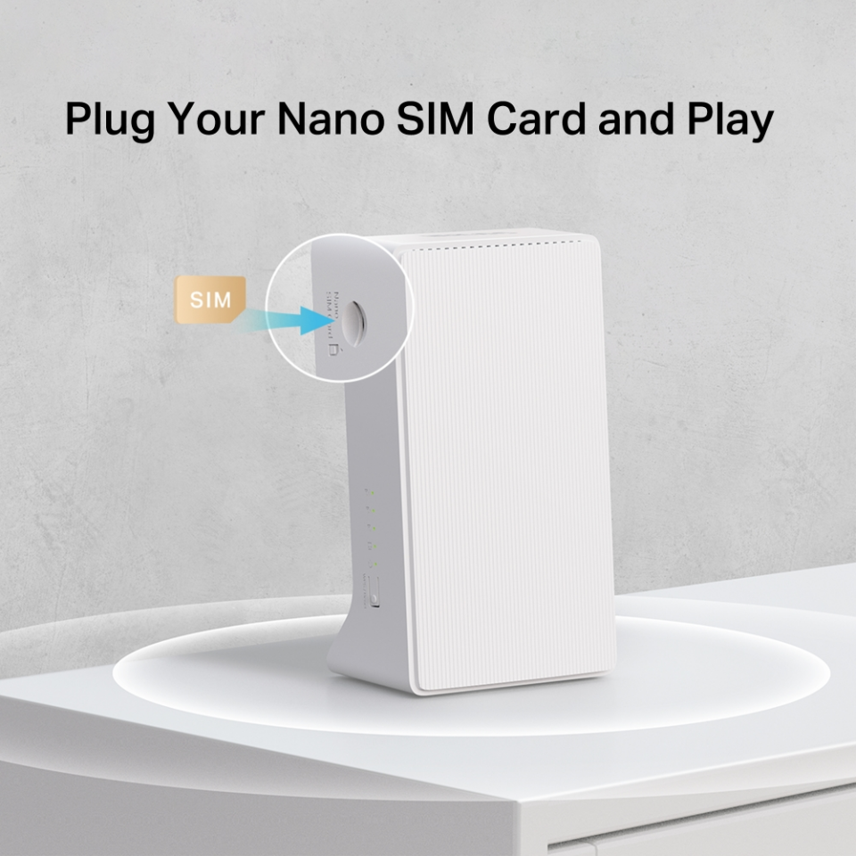 MERCUSYS MB230-4G AC1200 Dual Band 4G Gigabit Router