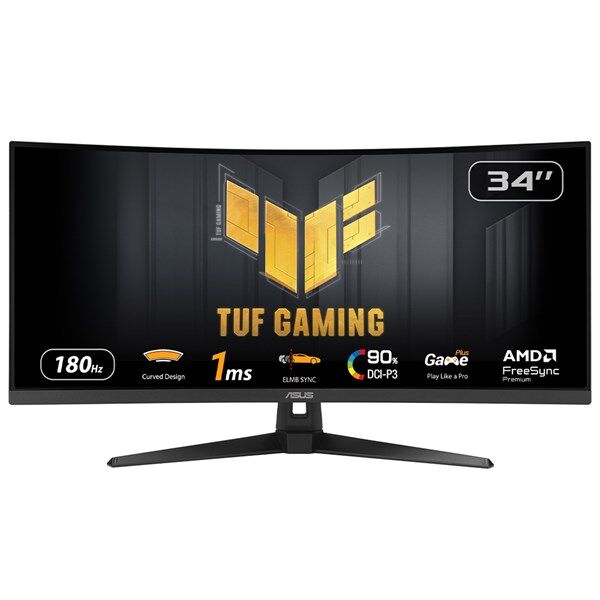 ASUS 34'' TUF GAMING VG34VQ3B 1MS 180HZ DP HDMI GAMING MONİTÖR 3440X1440