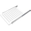 AGER Dikili Tip 19'' 1U D800mm için Hareketli Beyaz Raf Modülü Ağır Hizmet Tipi AA-HRR80-A-B1