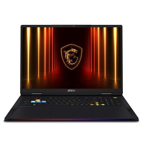 MSI 18'' UHD RAIDER 18 Hx AI A2XWJG-215TR ULTRA 9 285Hx-64GB DDR5 RAM-24GB RTX5090-4TB NVME-W11H