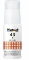 Tonerkopi Photoink Canon GI-43 Red Mürekkep 70 ML