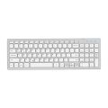 EVEREST KB-80W Kablosuz Q Trk Ultra İnce Klavye Beyaz