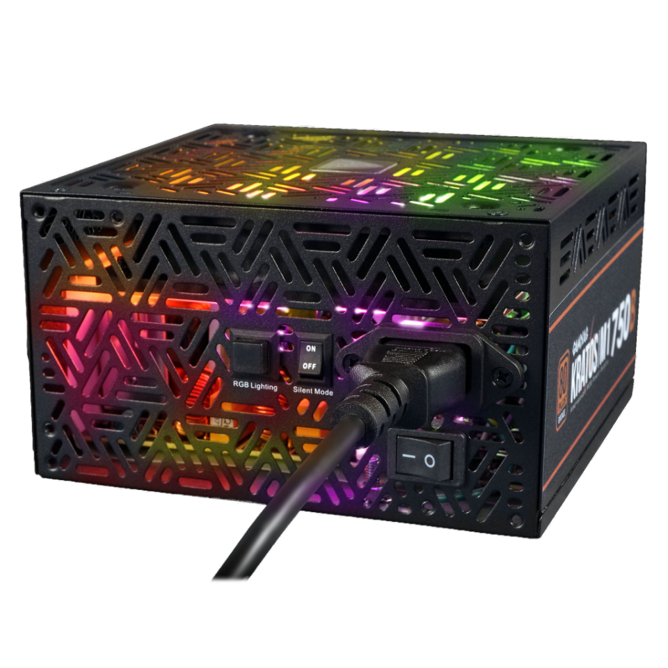 GAMDIAS 750W 80+ BRONZE KRATOS M1-750B 12cm RGB Fanlı Power Supply