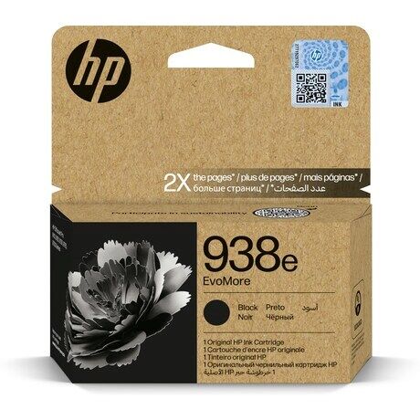 Hp 4S6Y2PE (938E) Siyah Mürekkep Kartuş