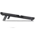DEEPCOOL MultiCore X6 13'' ~ 17'' ABS Plastik Metal Siyah Notebook Soğutucu 4fanlı