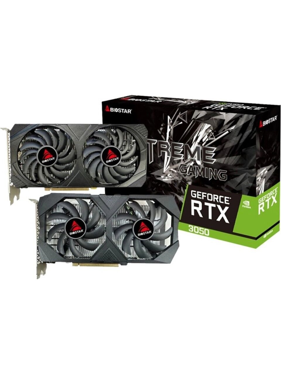 Biostar RTX3050 DUAL 6GB 96Bit GDDR6