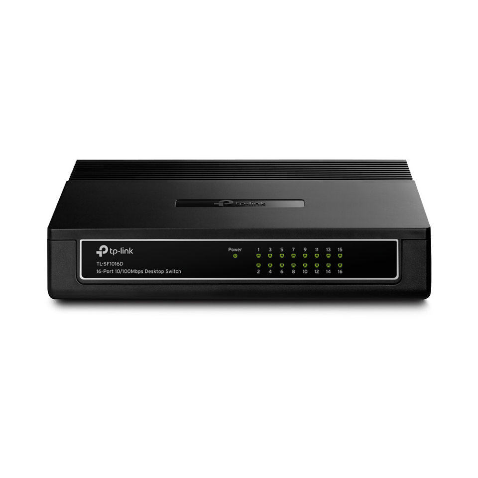 TP-LINK 16port 10/100 Yönetilemez Switch TL-SF1016D
