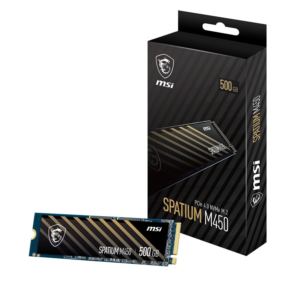 MSI SPATIUM M450 500GB V1 NVME M.2 SSD