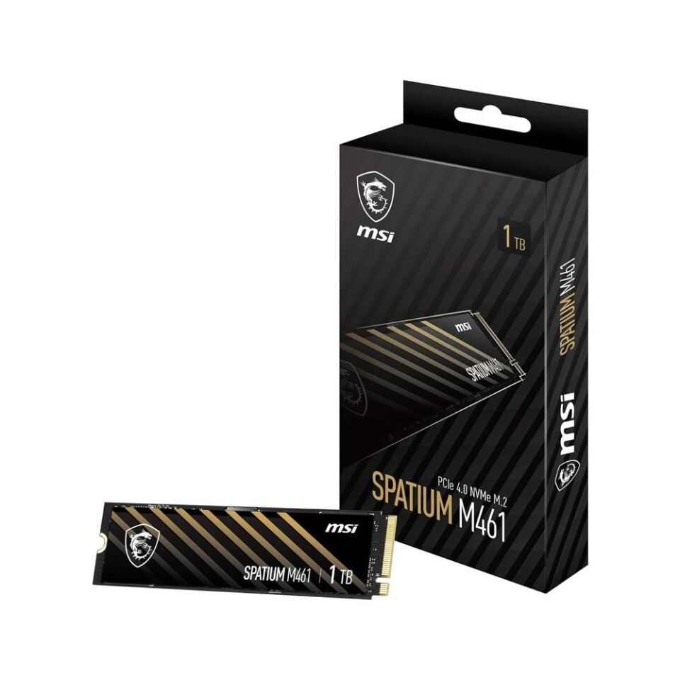 MSI SPATIUM M461 1TB NVME M.2 SSD