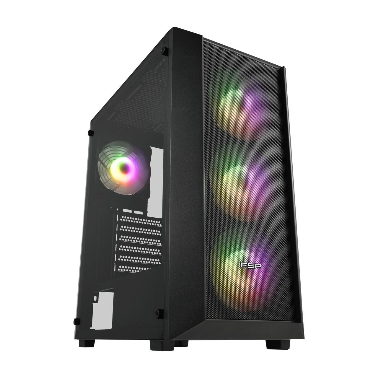 FSP CMT318 850W 80+ Gold RGB Mid Tower Kasa