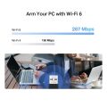 MERCUSYS MA14N AX300 WIFI6 Nano Kablosuz USB Adaptör