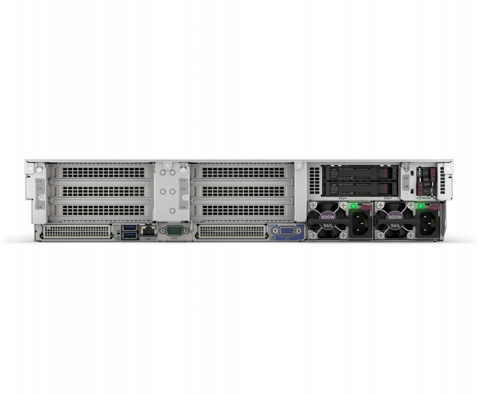 HPE DL380 G11 XEON GOLD 6530 P81787-425 128GB DDR5 RDIMM-4X480GB SSD-2x1100w Rack Sunucu (10003)