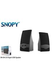 Snopy SN-84 1+1 Siyah USB Hoparlör