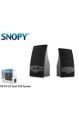 Snopy SN-84 1+1 Siyah USB Hoparlör