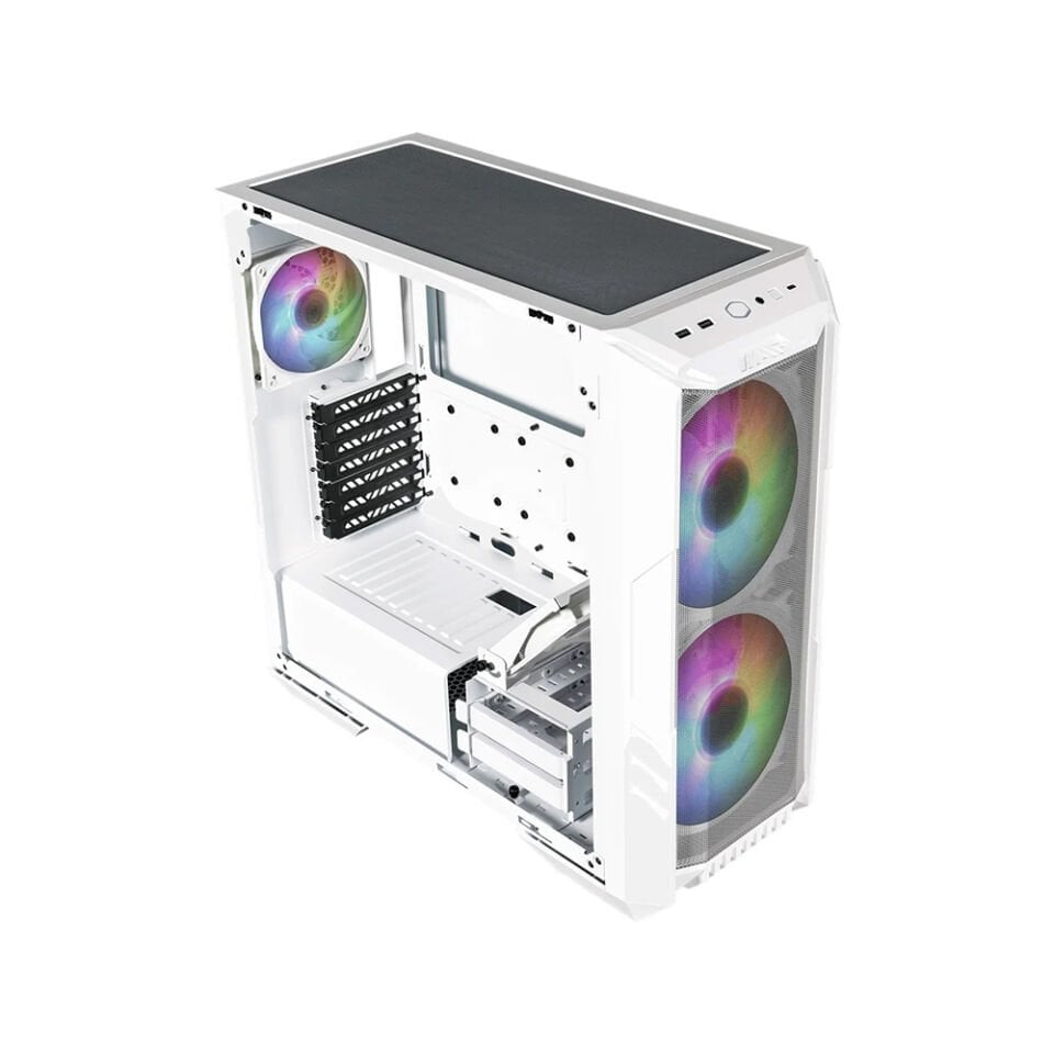 Cooler Master H500 ARGB Mid Tower Kasa PSU YOK