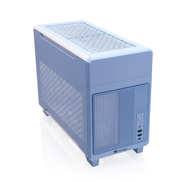 THERMALTAKE HYDRANGEA TR100 CA-11A-00SFNN-00 Gaming  Mini ITX PC Kasası Mavi