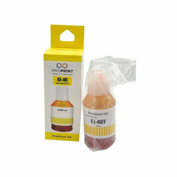 Tonerkopi Canon GI-46/4429C001 YL Muadil Mürekkep