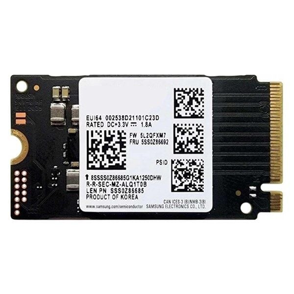 SAMSUNG 512GB PM9C1A MZ-AL8512B 3300- 1250MB/s M2 NVME GEN4 Disk (2242 FORM FACTOR)