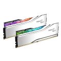 GSKILL 48GB (2X 24GB) DDR5 8000MHZ CL40 RGB DUAL KIT PC RAM TRIDENT Z5 ROYAL SILVER F5-8000J4048F24GX2-TR5S