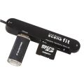 S-link SMG-420 Usb USB Micro 5P to USB Hub + Kart Okuyucu
