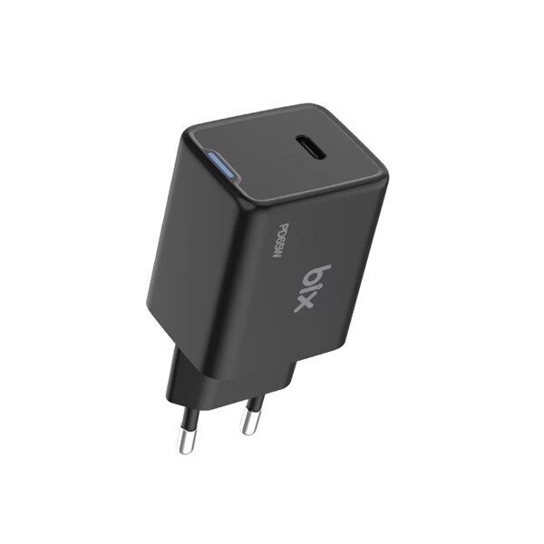 BIX BX1P65G-BK 65W ŞARJ ADAPTÖR (TYPE-C) Siyah PPS ÖZELLİKLİ