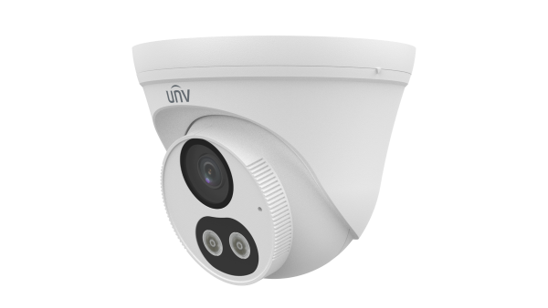 UNV IPC3612LB-AF28K-DL 2MP IP 2.8mm Sabit Lens H.265+ Dual Light Eyeball Dome Kamera