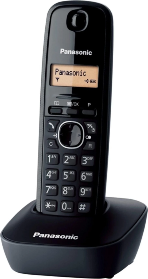 PANASONIC KX-TG1611 Kablosuz LCD Ekranlı Telefon Gri