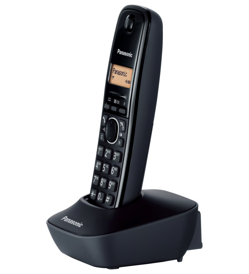 PANASONIC KX-TG1611 Kablosuz LCD Ekranlı Telefon Gri