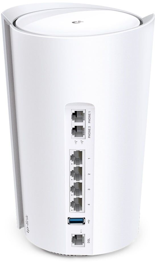 TP-Link Deco X73-DSL 1P AX5400 Mesh Wi-Fi 6 Modem Router (Tekli) Paket