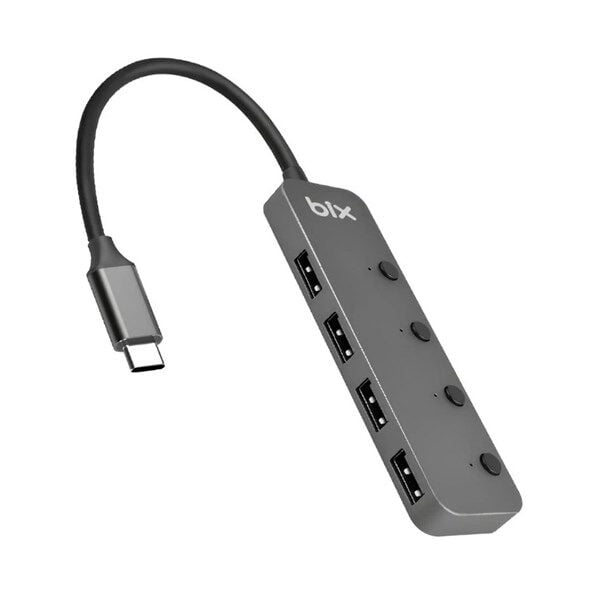 BIX BX20HB 4 port Type C USB Dönüştürücü Hub
