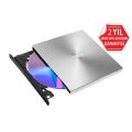 Asus Zendrive-U9m Sdrw-08U9m-U Harici İnce Dvd Yazıcı  M-Disc  Usb Type-C Ve Usb 2.0 Destekli  Gümüş