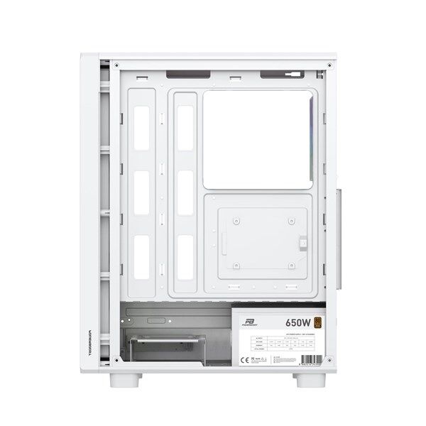 POWERBOOST 650W 80+ BRONZE GAMING MID-TOWER PC KASASI BEYAZ