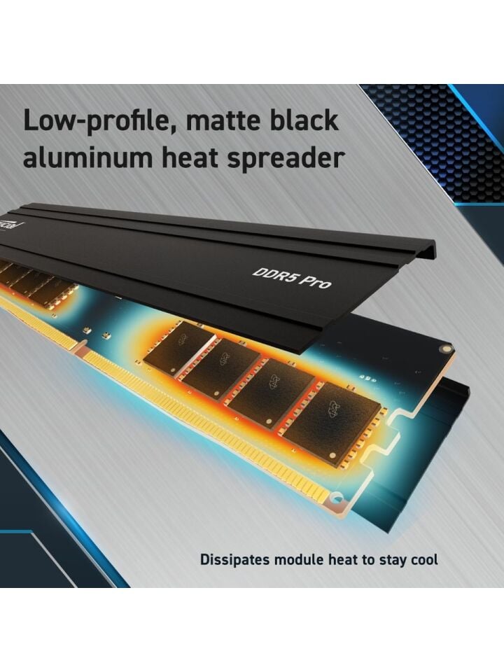 Crucial Pro 32GB 5600Mhz DDR5 CP32G56C46U5 Soğutuculu