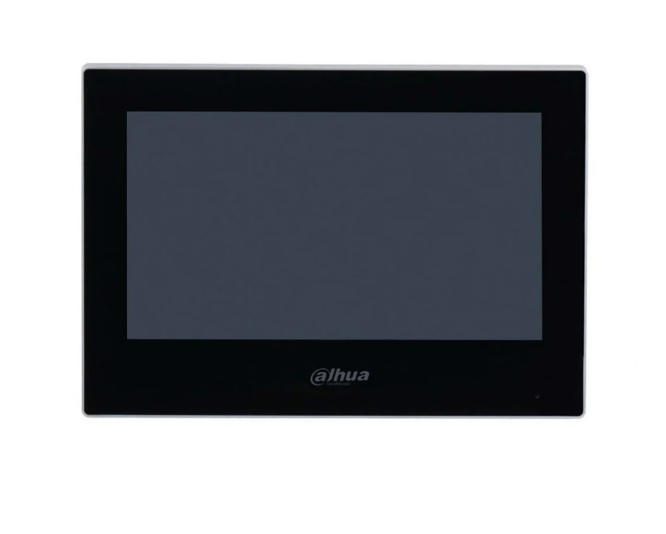 DAHUA 7'' Dokunmatik DHI-VTH2621G-P Dahili IP Intercom Monitörü 1024x600 Siyah