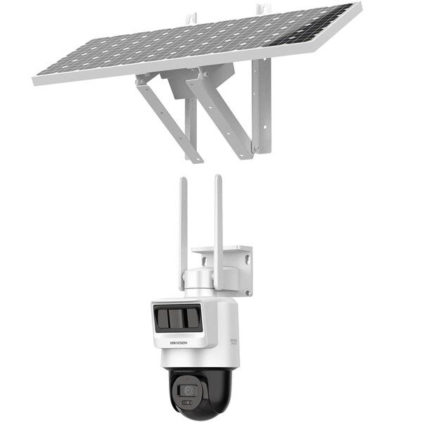 HIKVISION 4MP PT Speed Dome 2.8mm Pan-Tilt Solar IP Kamera (4G Sim Kart Destekli) DS-2DE2C400IWG-K/4G/C09S20