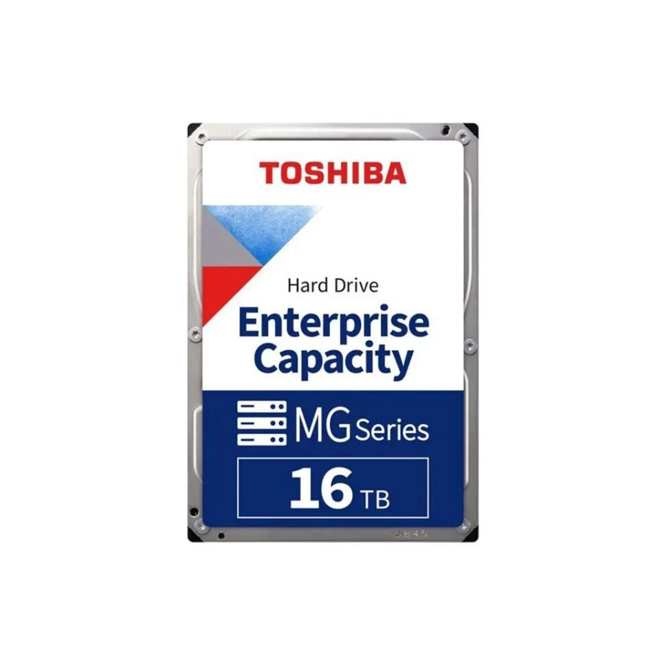 TOSHIBA 3.5'' 16TB MG09ACA16TE 7200 RPM 512MB SATA-3 NAS ve Güvenlik Diski