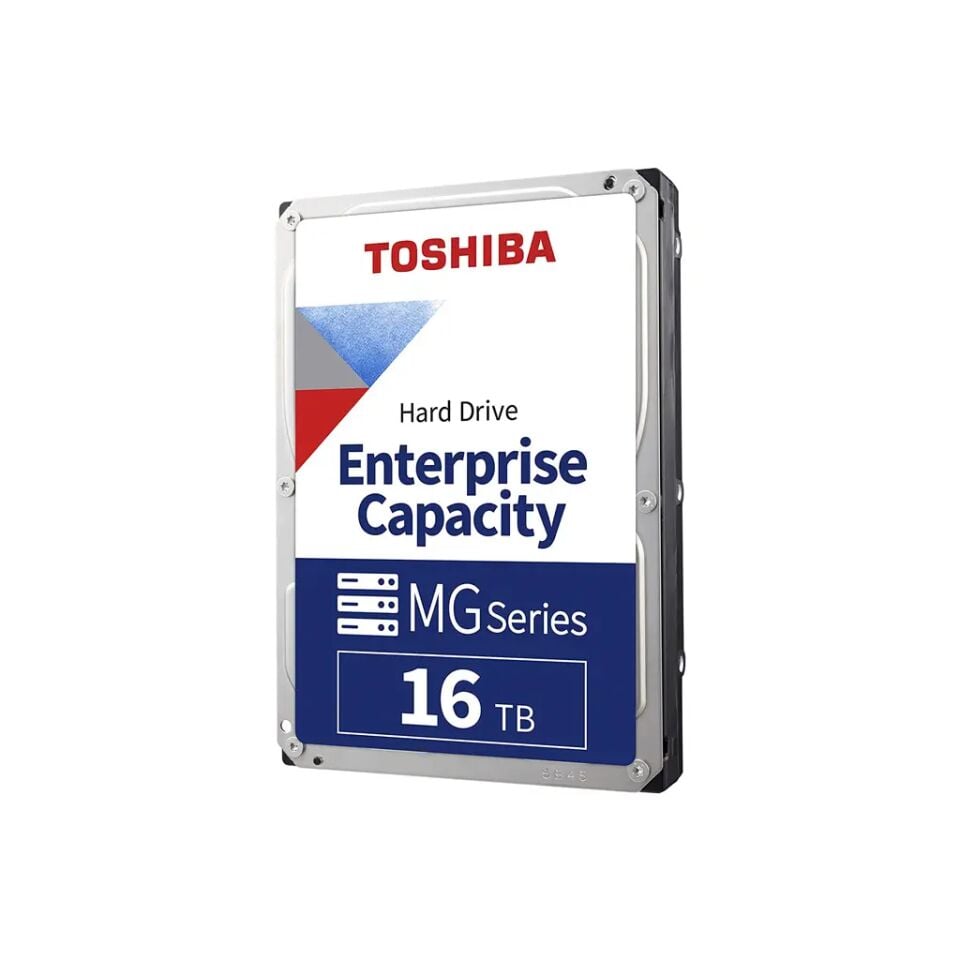 TOSHIBA 3.5'' 16TB MG09ACA16TE 7200 RPM 512MB SATA-3 NAS ve Güvenlik Diski