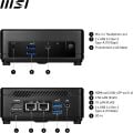 MSI CUBI 5 12M-406BEU CORE i5 1235U-16GB RAM-512GB NVME-FDOS MINI PC