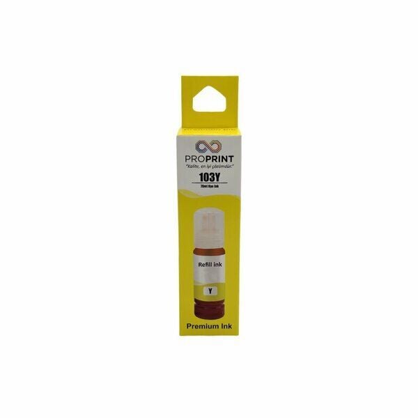 Tonerkopi Epson 101 / 103 - YL Mürekkep 70 ML