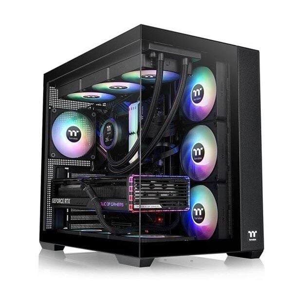 THERMALTAKE 850W 80+ GOLD VIEW 380 CA-3Z2-85M1WE-00 ARGB GAMING MID-TOWER PC KASASI
