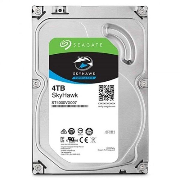 SEAGATE 3.5'' 4TB SKYHAWK ST4000VX013 5900 RPM 256MB SATA-3 Güvenlik Diski