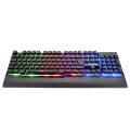 Rampage KB-R66 BUBBLE USB Gökkuşağı Aydınlatmalı Italian Layout Multimedia Gaming Oyuncu Klavyesi