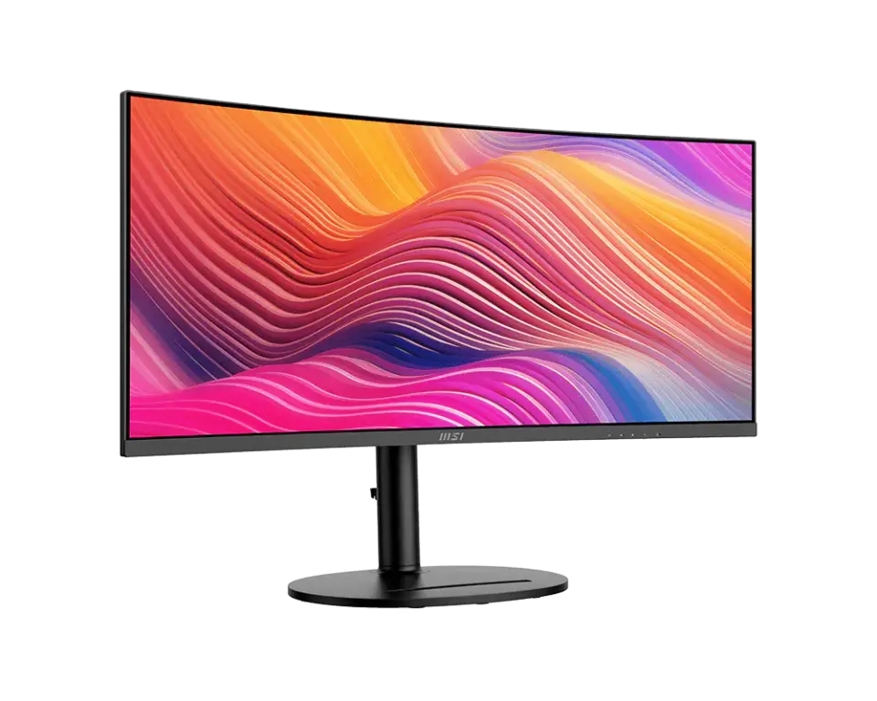MSI 34'' MODERN MD342CQP Curved 1500R VA 1ms Free-Sync Premium Siyah UWQHD Monitör
