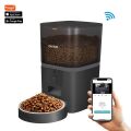 OVIOO QQ005 6 Litre Kameralı ve Uzaktan Wifi Bağlantılı Paslanmaz Kaseli Kedi ve Köpek Besleyici