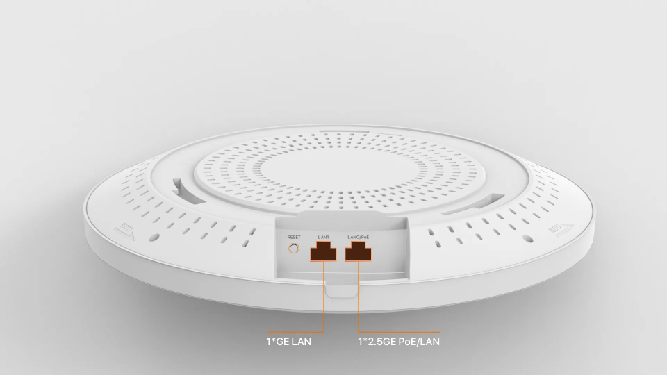 TENDA i36 WIFI7 BE5010 Dual Band Tavan Tipi Access Point PoE