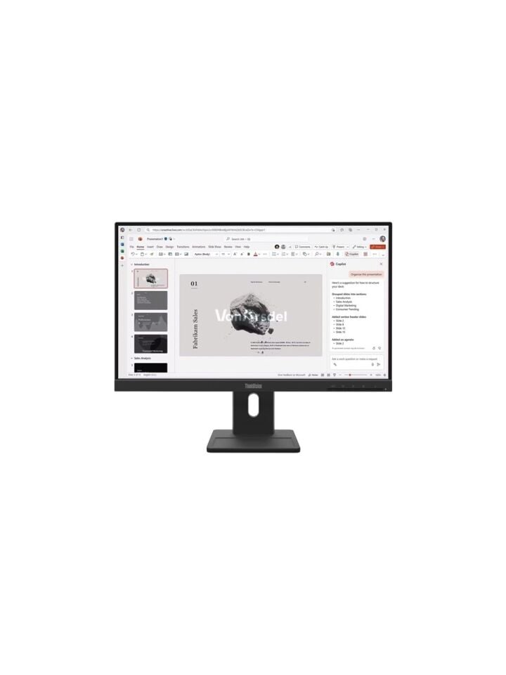 Lenovo E22-40 64C9MAR6TK 21.5'' Pivot Monitör 6ms 100Hz
