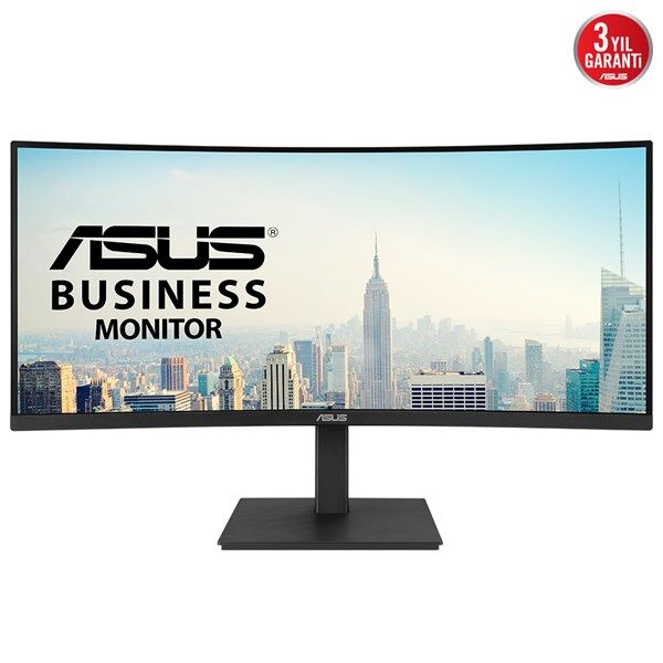 ASUS 34'' VA VA34VCPSN 1MS 180HZ HDMI-DP TYPE-C-LAN KAVISLI KURUMSAL MONİTÖR 3440X1440